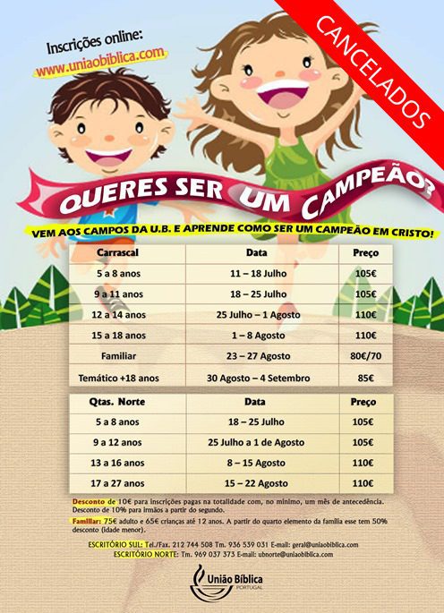 Campos de férias